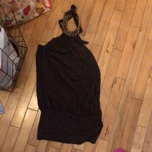 Sky chain halter top